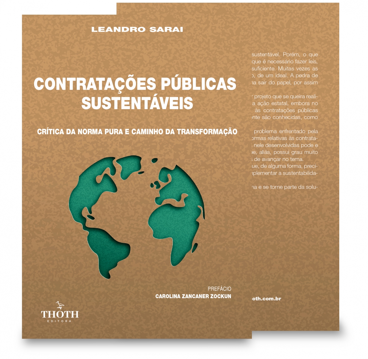 Editora Thoth - Contratações públicas sustentáveis: crítica da norma pura e  caminho da transformação