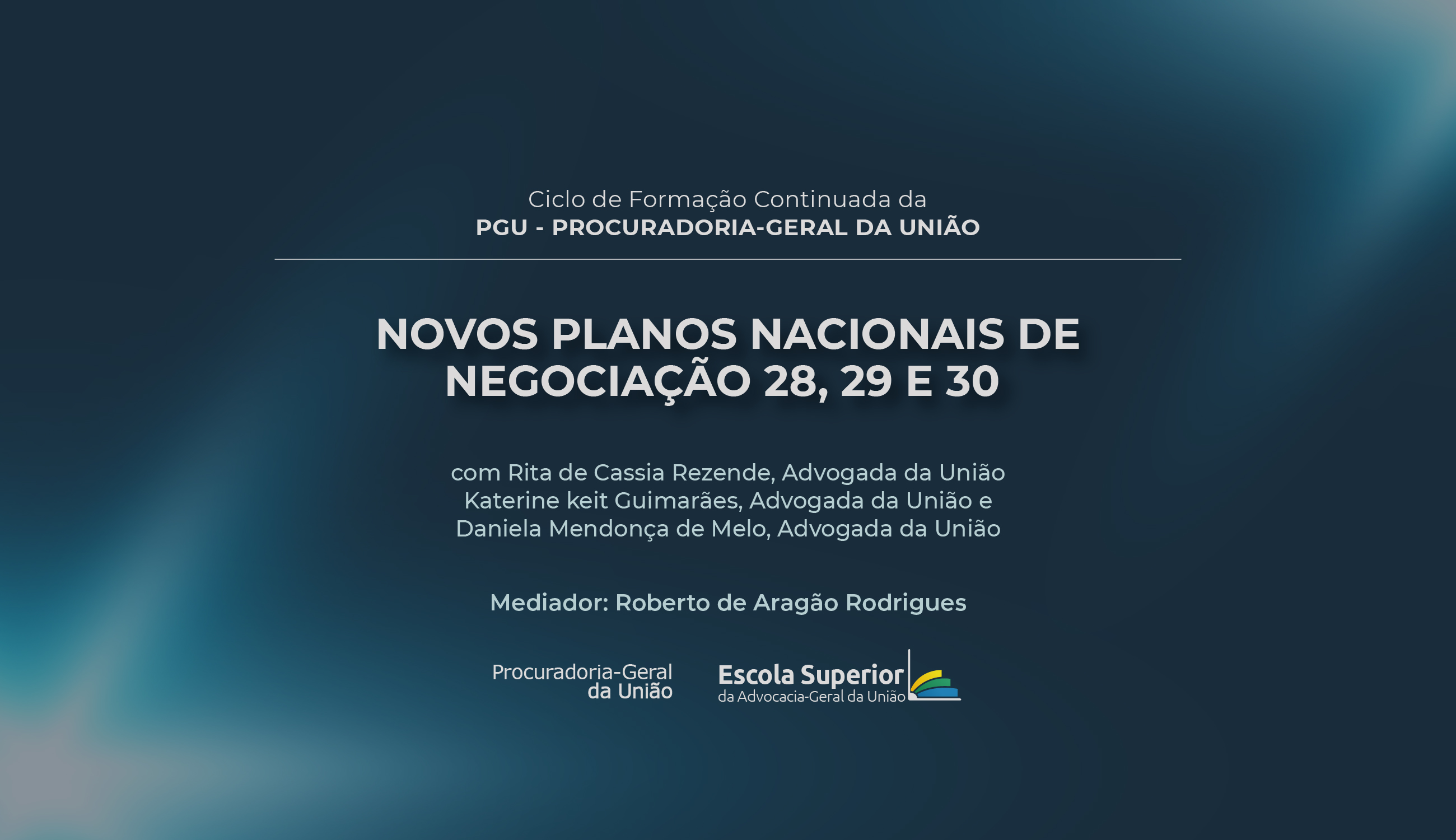 Novos Planos Nacionais de Negociação 28, 29 e 30