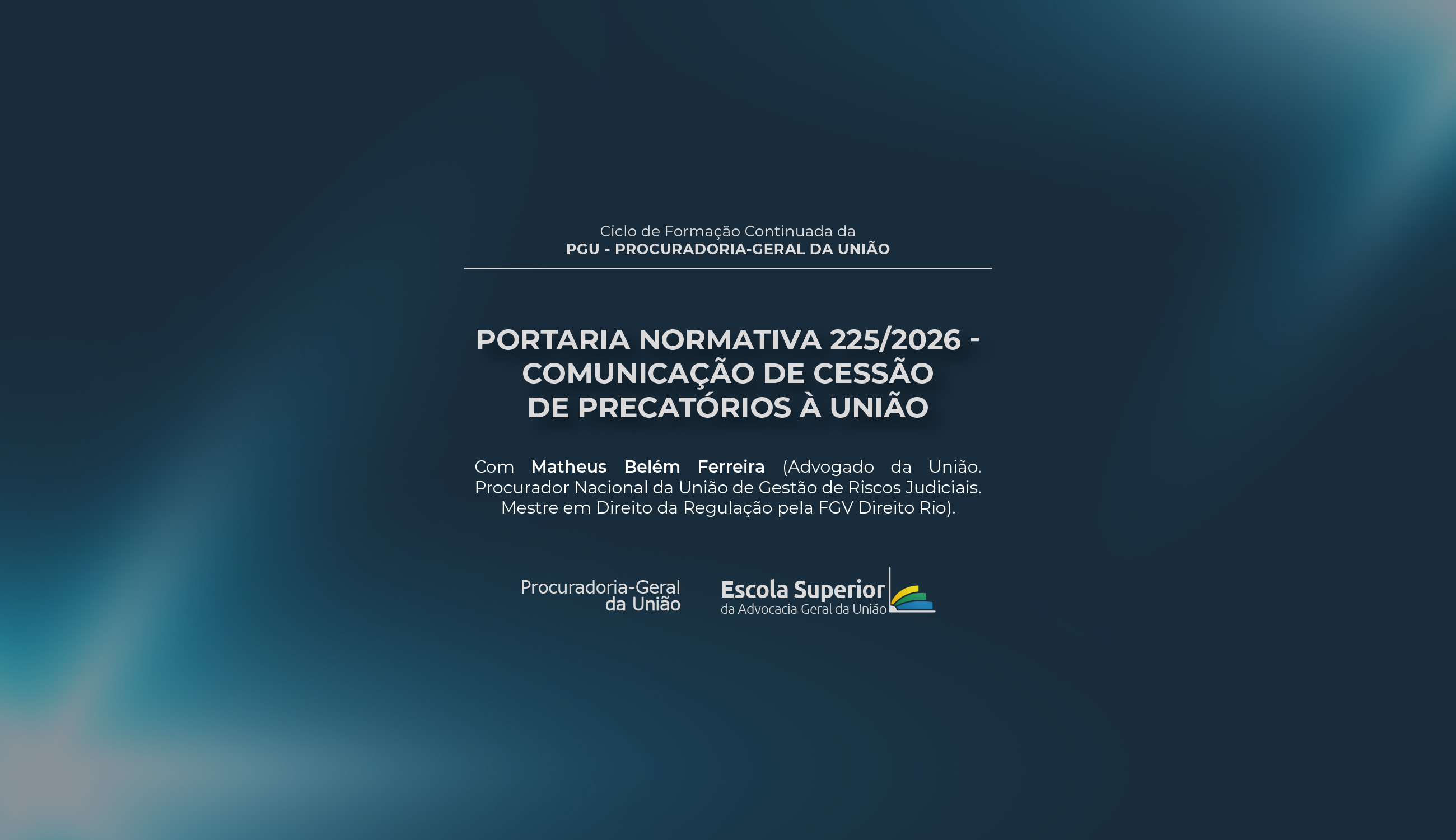 Comunicação de Cessão de Precatórios à União